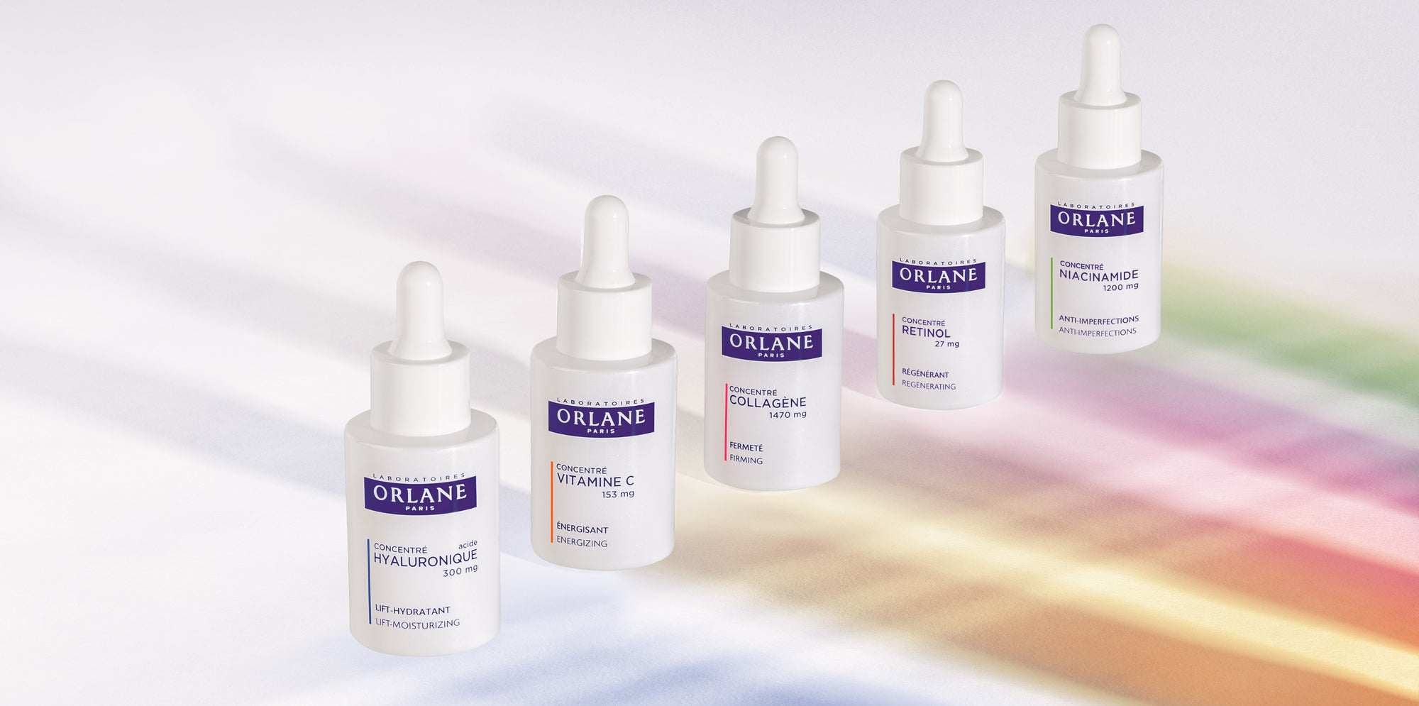 supradose collection. customize your skincare with orlane active ingredients!
